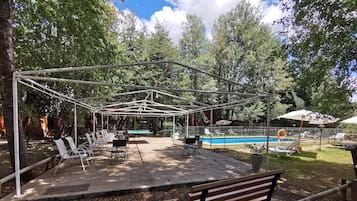 Área para banquetes al aire libre