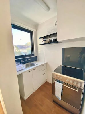 Fridge, microwave, oven, stovetop - Sunny Apartment in Surry Hills (Surry Hills)
