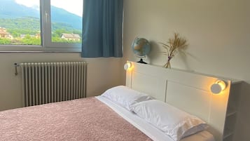2 chambres, Wi-Fi gratuit, draps fournis