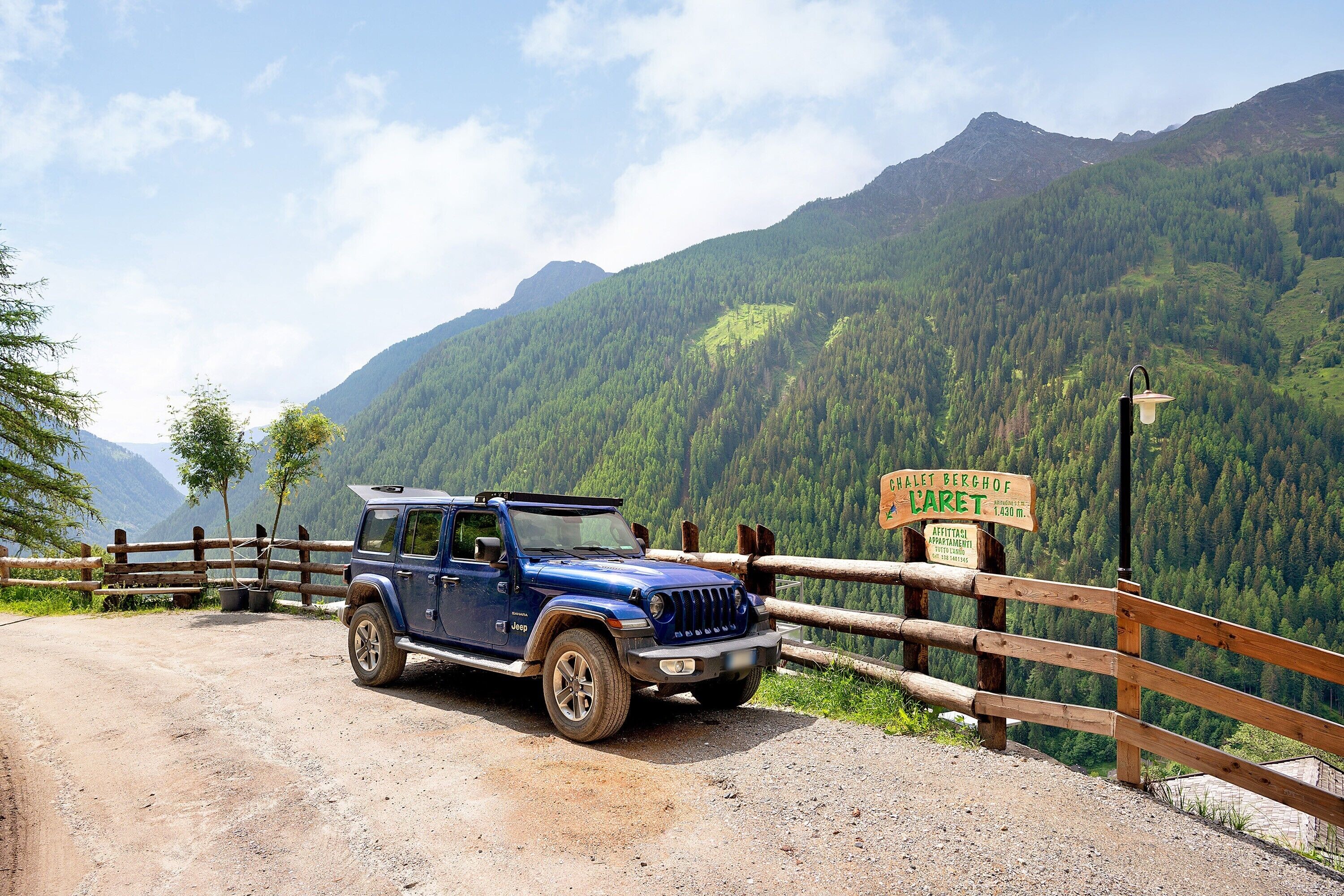 Parco della struttura