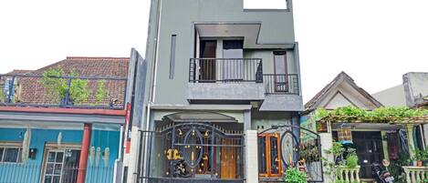 Façade de l’hébergement