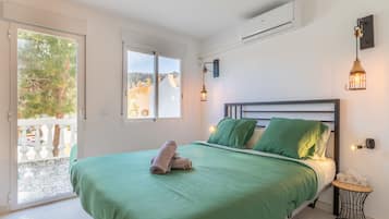 2 chambres, fer et planche Ă repasser, Wi-Fi gratuit, draps fournis