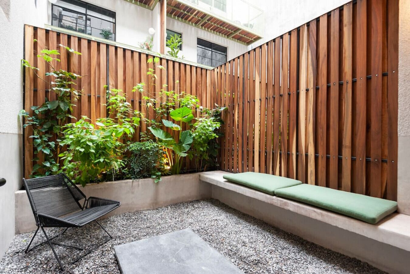 Enceinte de l’hébergement