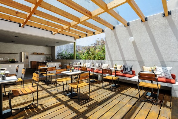 Restaurante al aire libre