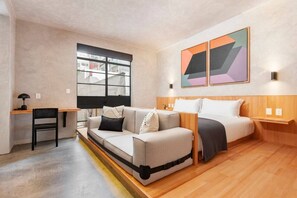 1 habitación, escritorio, tabla de planchar con plancha y wifi gratis 