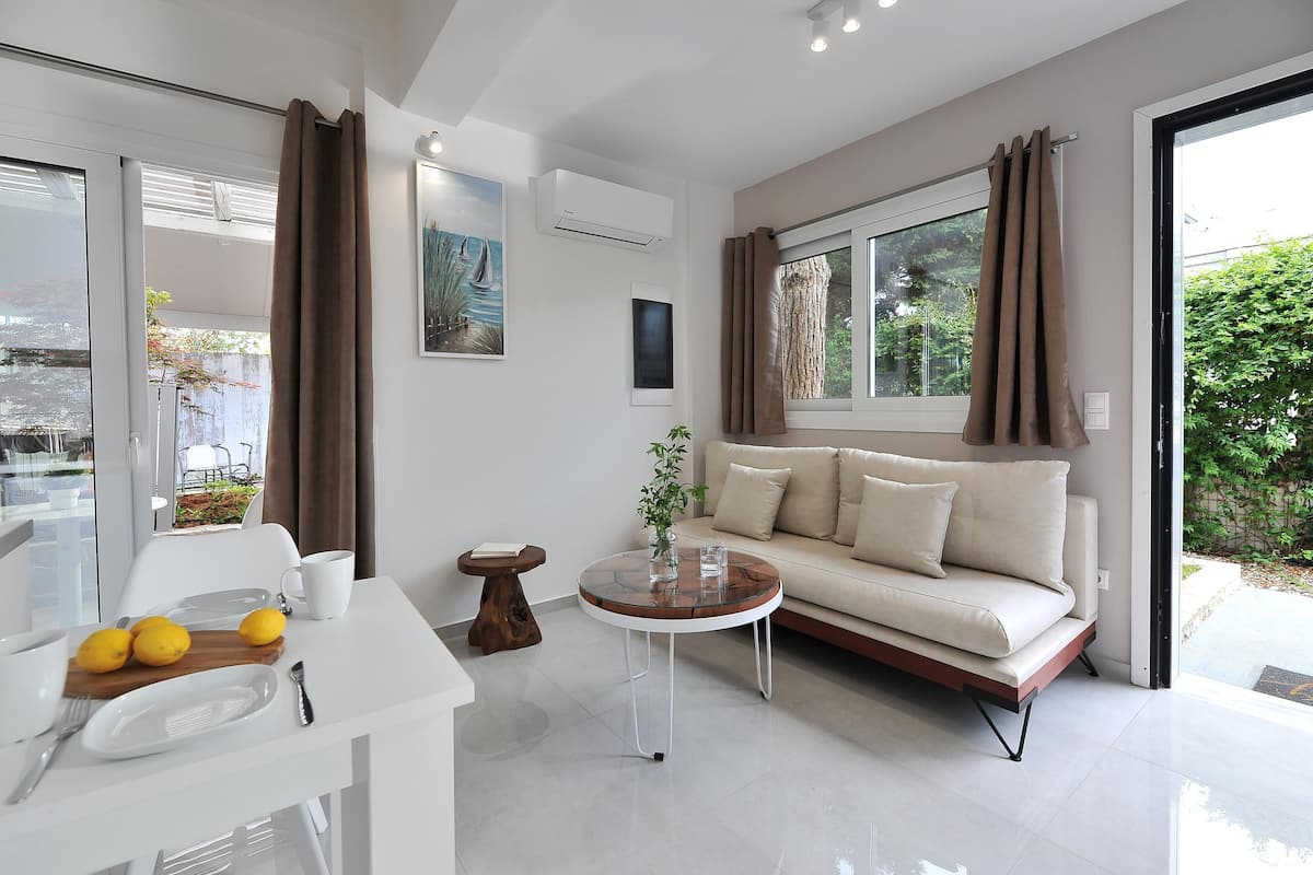 Economy-Maisonette, Gartenblick (Split Level)