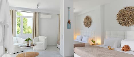 Perhehuone, parveke | Näkymä puutarhaan