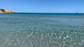 Tæt på stranden