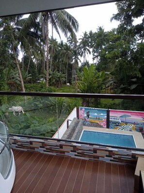 Pemandangan dari properti