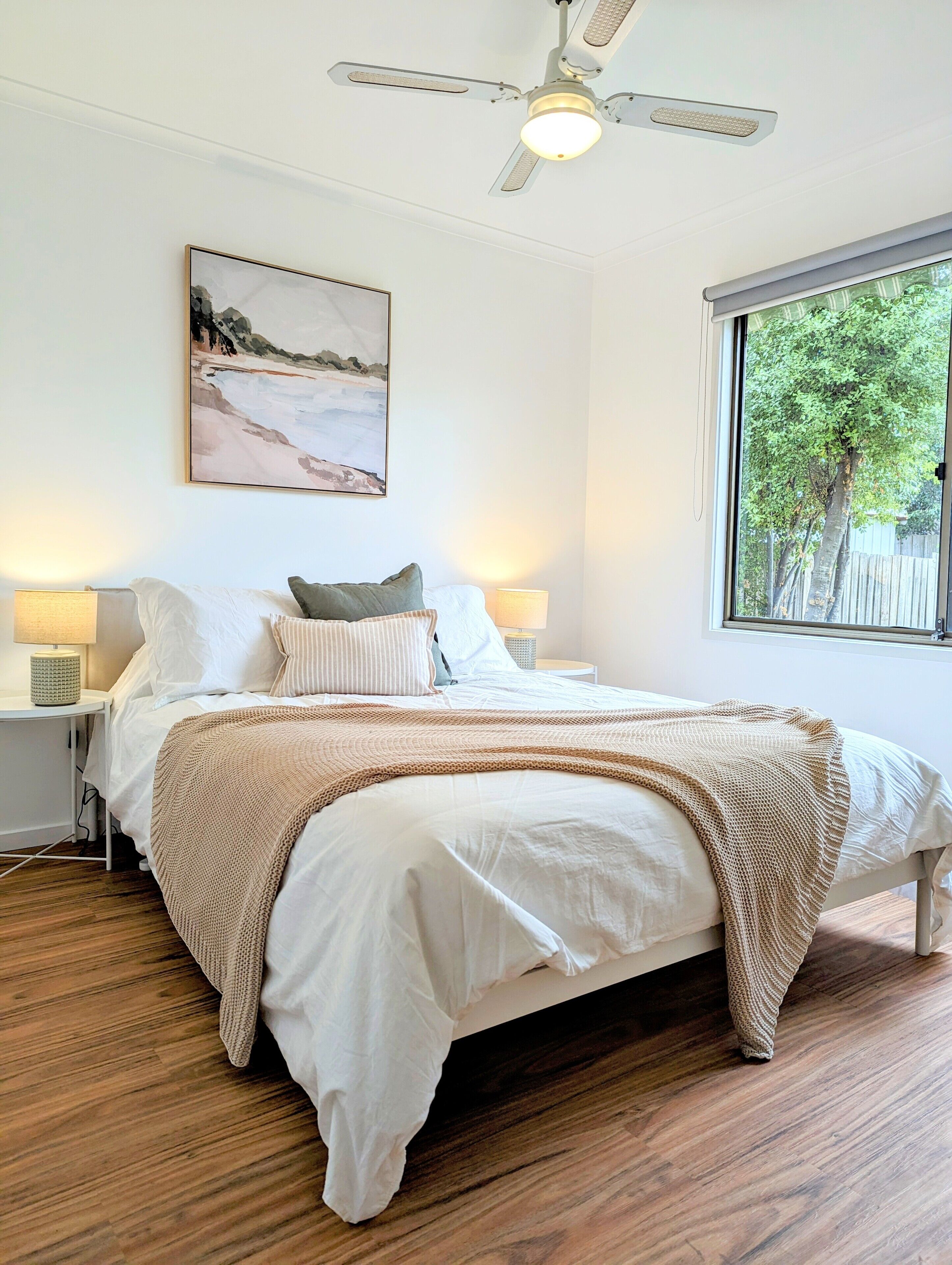 3 sovrum, värdeförvaringsskåp på rummet och strykjärn/strykbräda