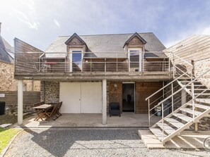 Terrace/patio - Cozy Independent House Bay View, Pets Allowed, Parking (Regnéville-sur-Mer)