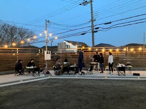 Outdoor dining - Climb Inn Cocomo 202 / Sumoto City Hyōgo (Sumoto City)