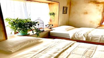 1 多间卧室、办公桌、免费 WiFi、床单