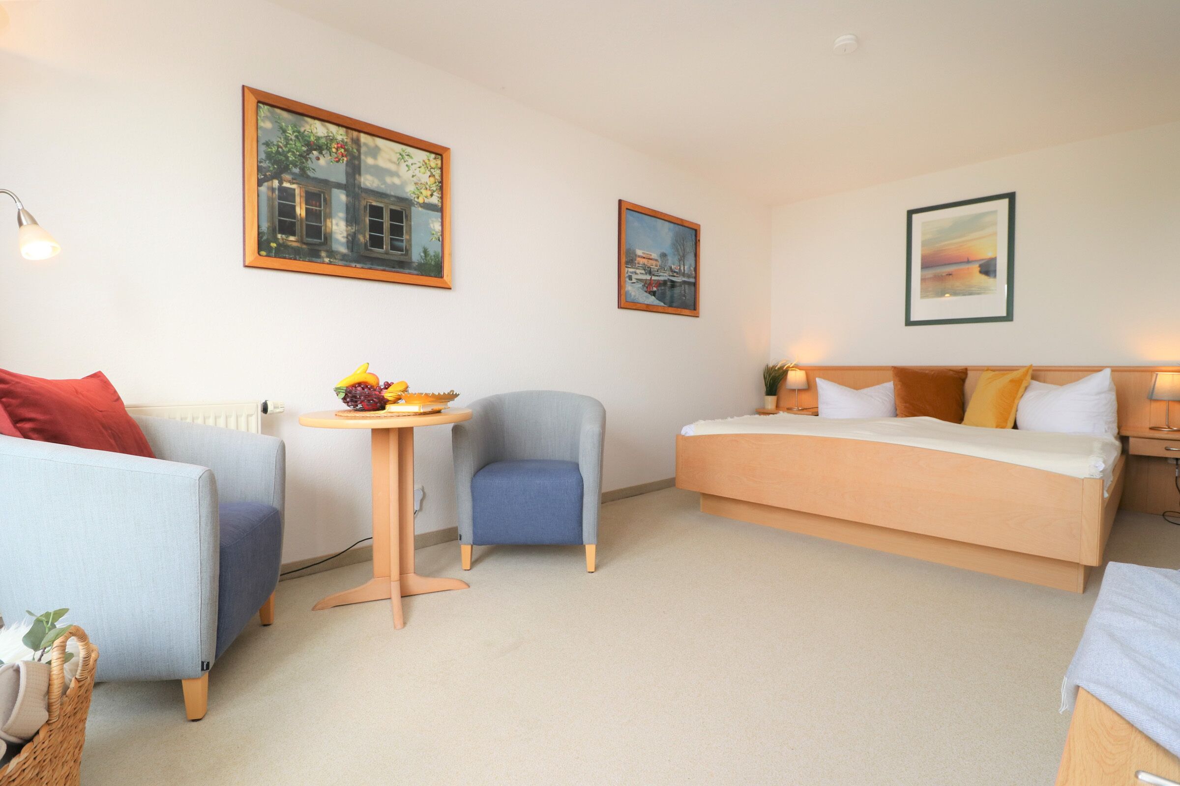 Ferienzimmer mit Balkon Direkt am Wustrower Hafen