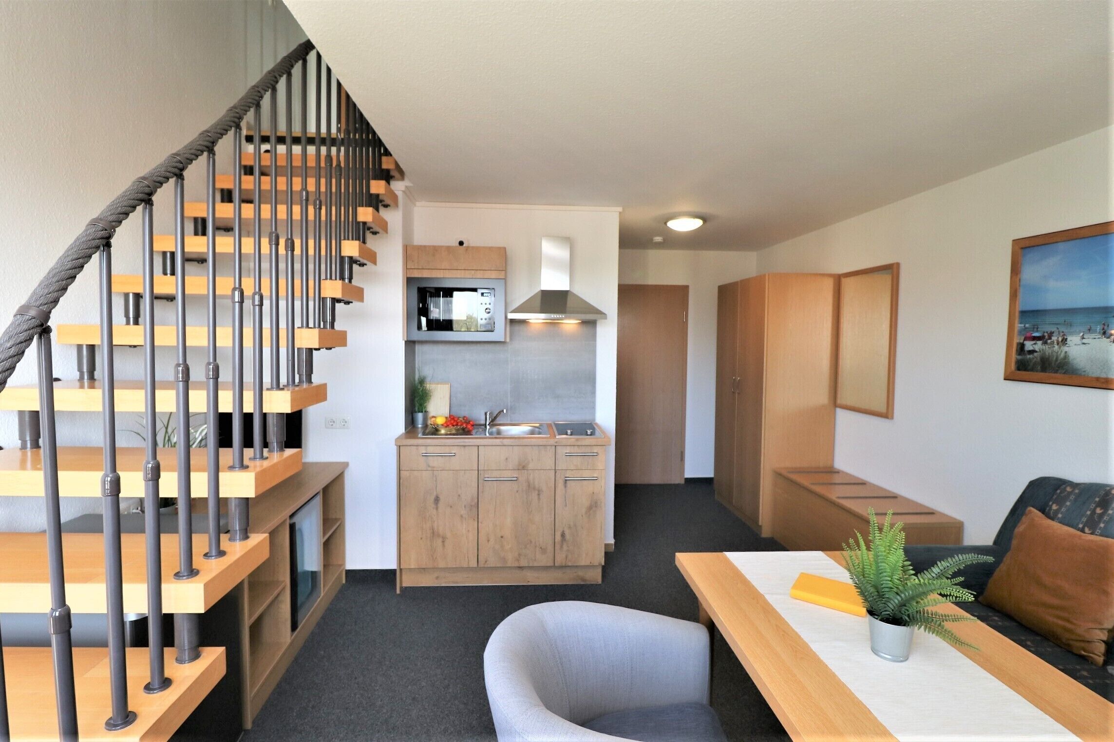 Ferienzimmer mit Balkon Direkt am Wustrower Hafen