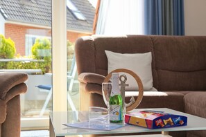 TV, stereo - House Seerose App. 7 incl. WLAN (Grömitz)