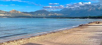 Cozy 4-Person Studio in Calvi, Steps from Beach, Parking Included