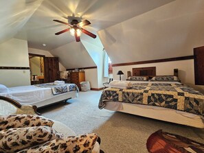 2 bedrooms, iron/ironing board, free WiFi, bed sheets