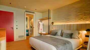 1 slaapkamer, luxe beddengoed, donsdekens