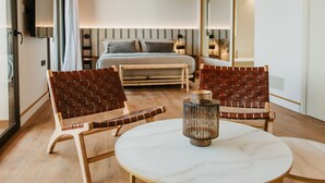 Suite, sjøutsikt | Oppholdsområde