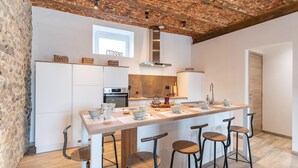 House | Private kitchen | Stovetop, electric kettle, highchair - Spacious Holiday Home in Doische With Private Pool (Doische)