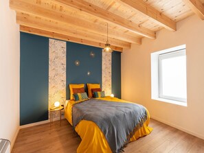 ハウス | 3 室のベッドルーム、客室ごとに異なるインテリア、アイロン / アイロン台