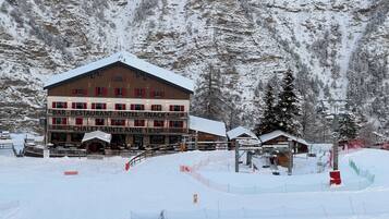 Fassade der Unterkunft