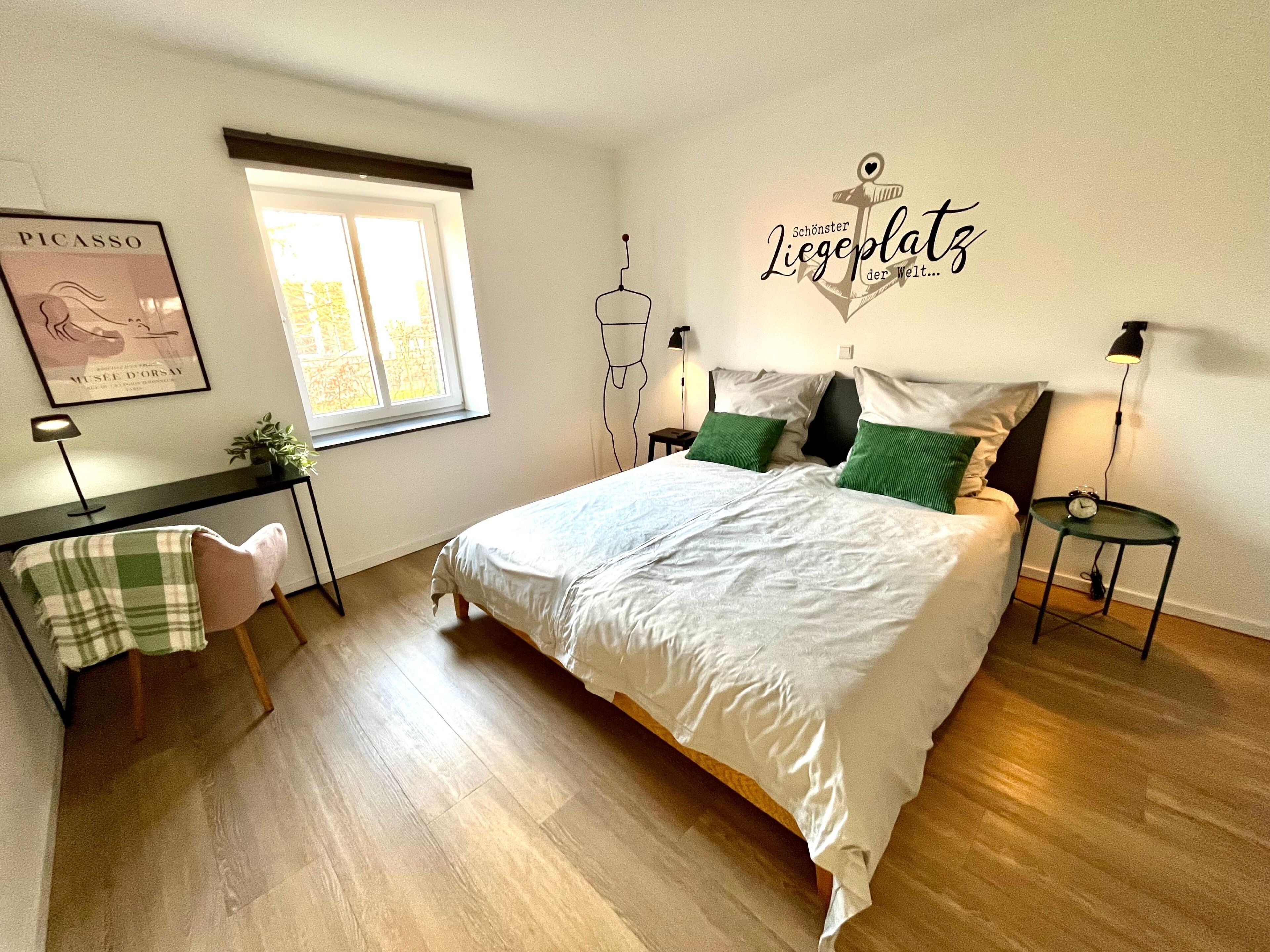 1 chambre, bureau, Wi-Fi gratuit, draps fournis