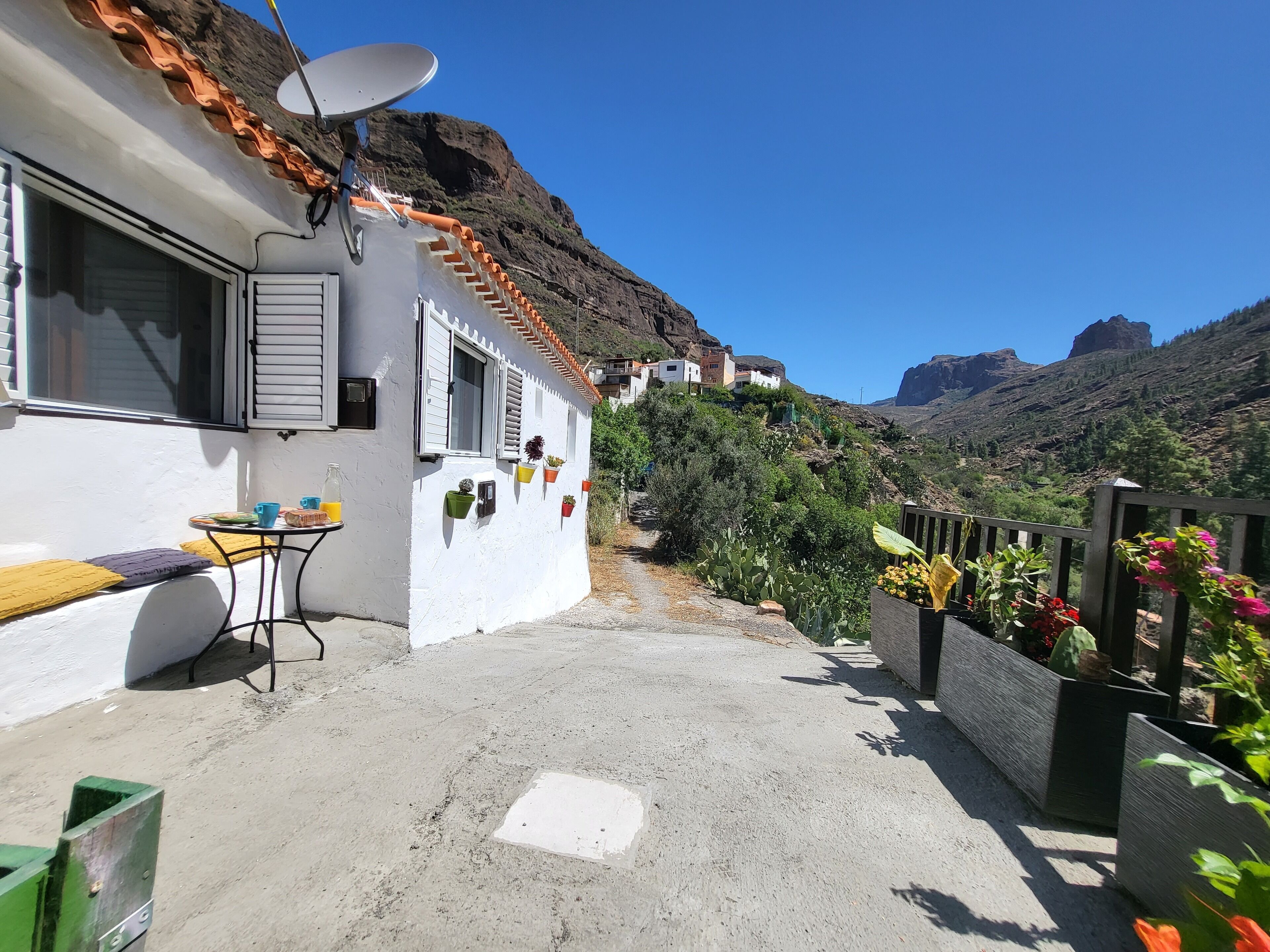 Typical restored Canarian Village House with all the contemporary conveniences 