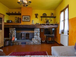 TV, fireplace - delle Stelle by Interhome (Bagni di Lucca)