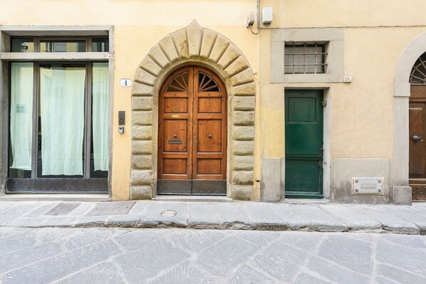 Façade de l’hébergement