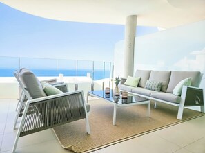 Terrace/patio - Amazing sea views Stupa hills (Benalmádena)