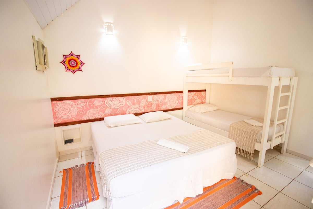 Chalé Quådruplo | 1 chambre, literie fournie