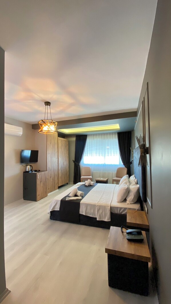 Literie de qualité supérieure, minibar, bureau