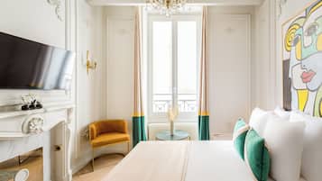 2 Schlafzimmer, Schreibtisch, Bügeleisen/Bügelbrett, Reisekinderbett