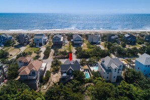 Exterior - Semi-Oceanfront Home with Private Pool, Hot Tub, and Nearby Beach Access (Avon)