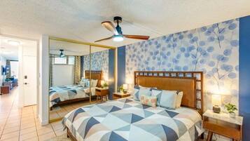1 chambre, lit parapluie, Wi-Fi gratuit, draps fournis