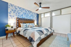 1 chambre, lit parapluie, Wi-Fi gratuit, draps fournis
