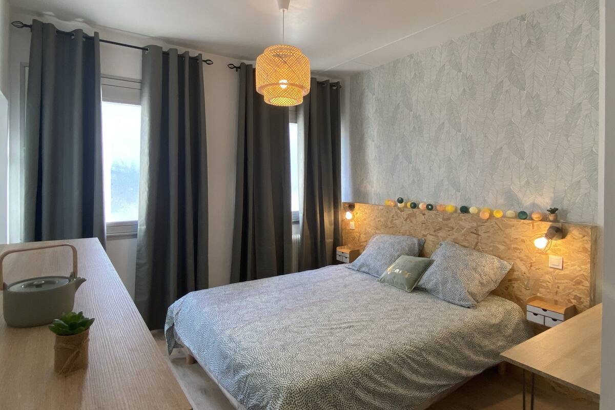Superior Room - The Green Venice | Skrivebord, skrivebord for bærbar PC, blendingsgardiner og lydisolert