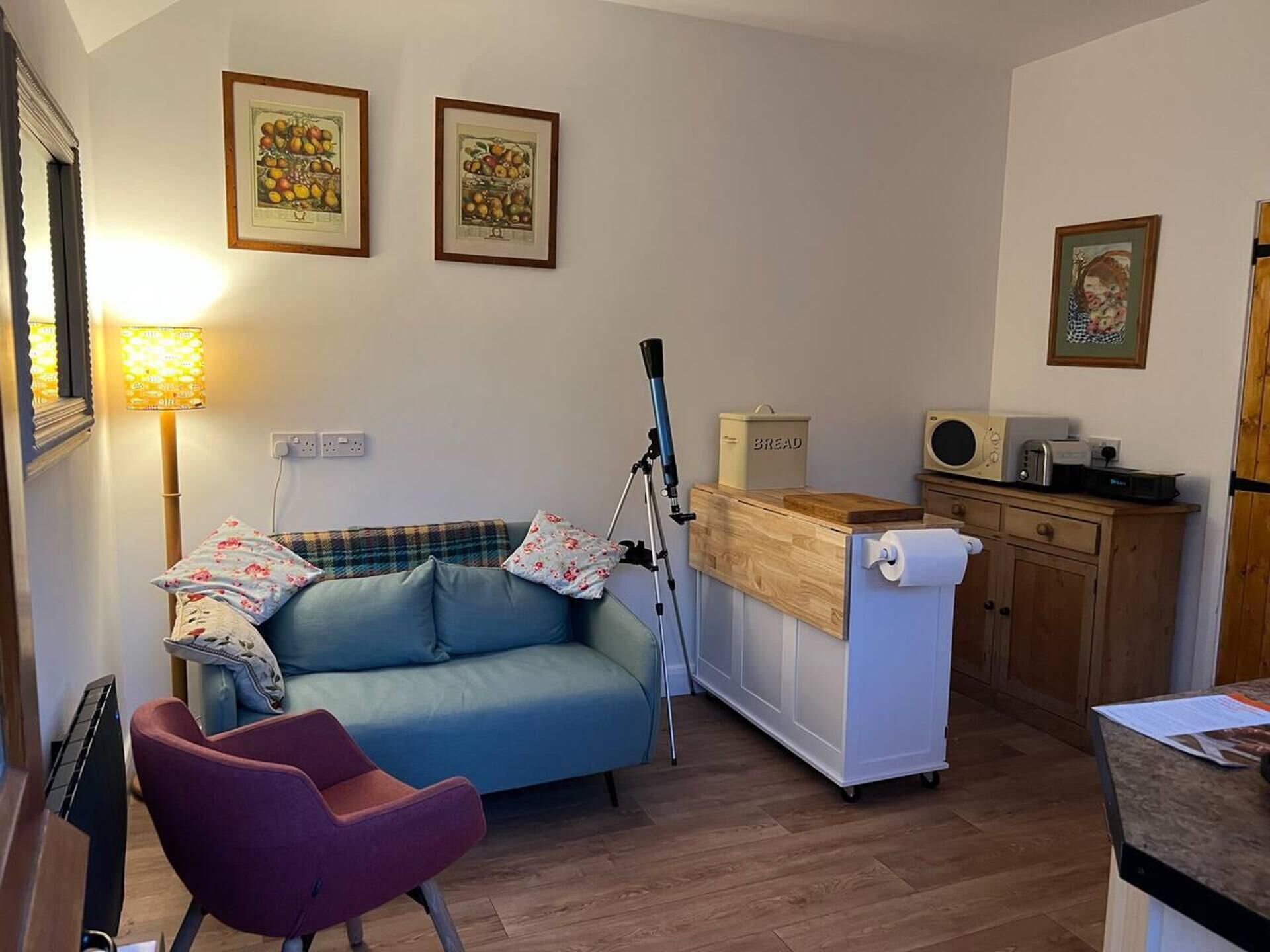 Shepherd's Hut in a Herefordshire Cider Orchard