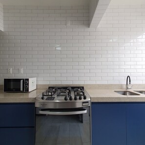 Apartment | Private kitchen - Apto na Pampulha próximo ao Mineirão (Belo Horizonte)