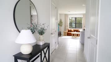 Townhome | Living area | 55-inch Smart TV with digital channels, TV, Netflix