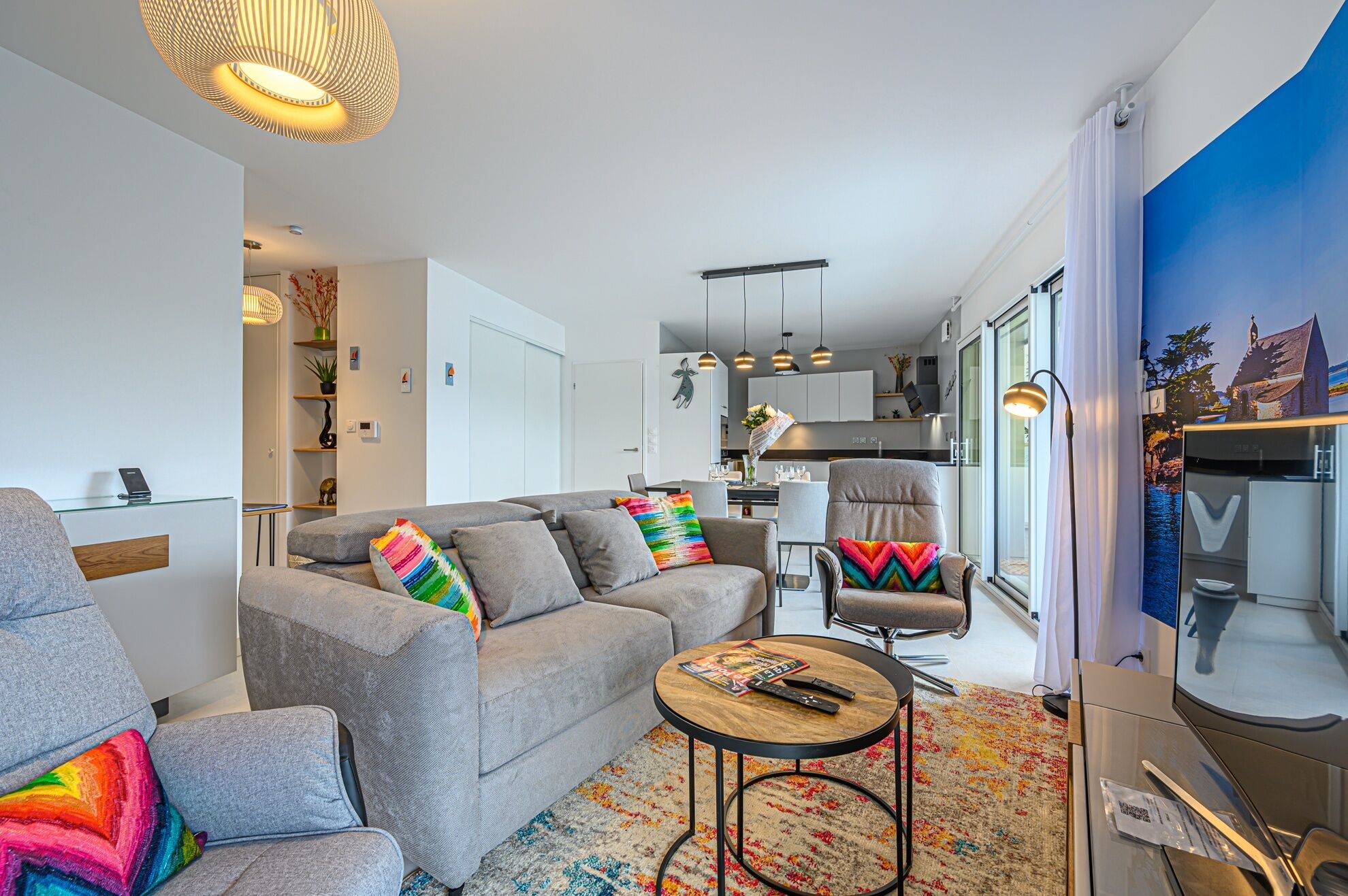 Televisie en een stereo