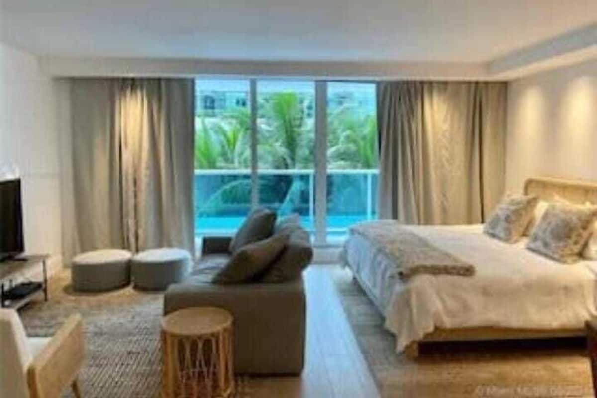 Estudio Deluxe | 1 habitación, sábanas de algodón egipcio y ropa de cama de alta calidad
