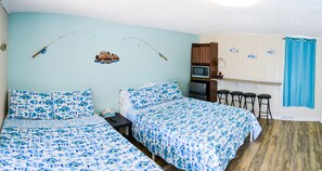 Basic Room, 2 Double Beds, Non Smoking