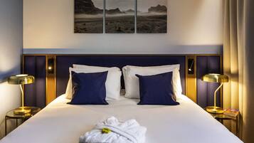 Privilege, Suite, 1 tweepersoonsbed met slaapbank | Luxe beddengoed, Select Comfort-bedden, een kluis op de kamer