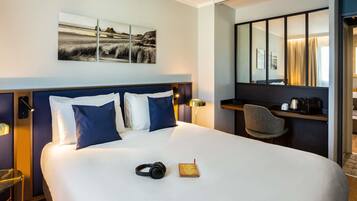 Luxe beddengoed, Select Comfort-bedden, een kluis op de kamer