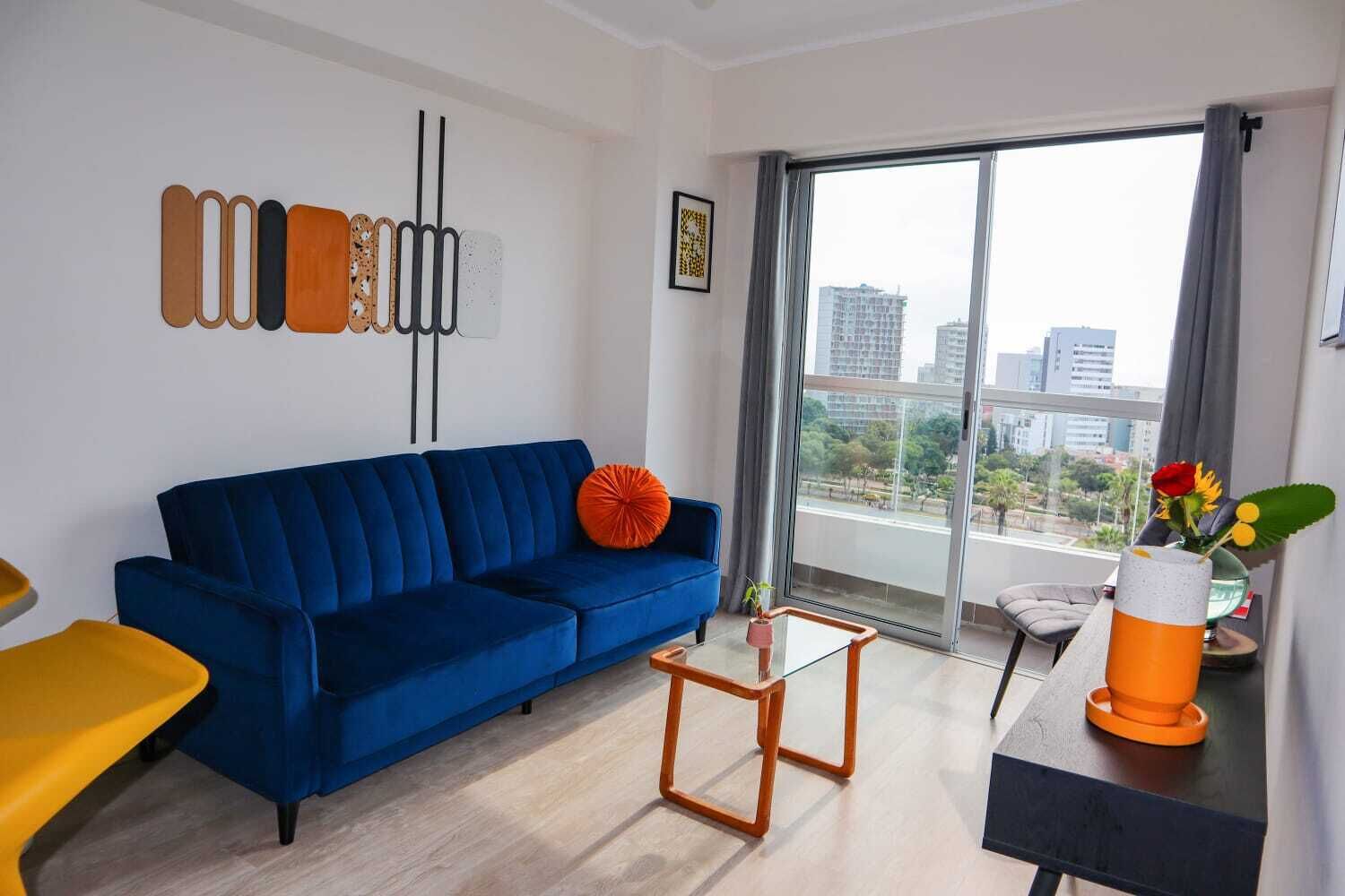 Encantador Loft con Vista Al Mar