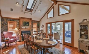 Interior - The spacious lakefront house features kayaks and a boat ramp. (East Stroudsburg)