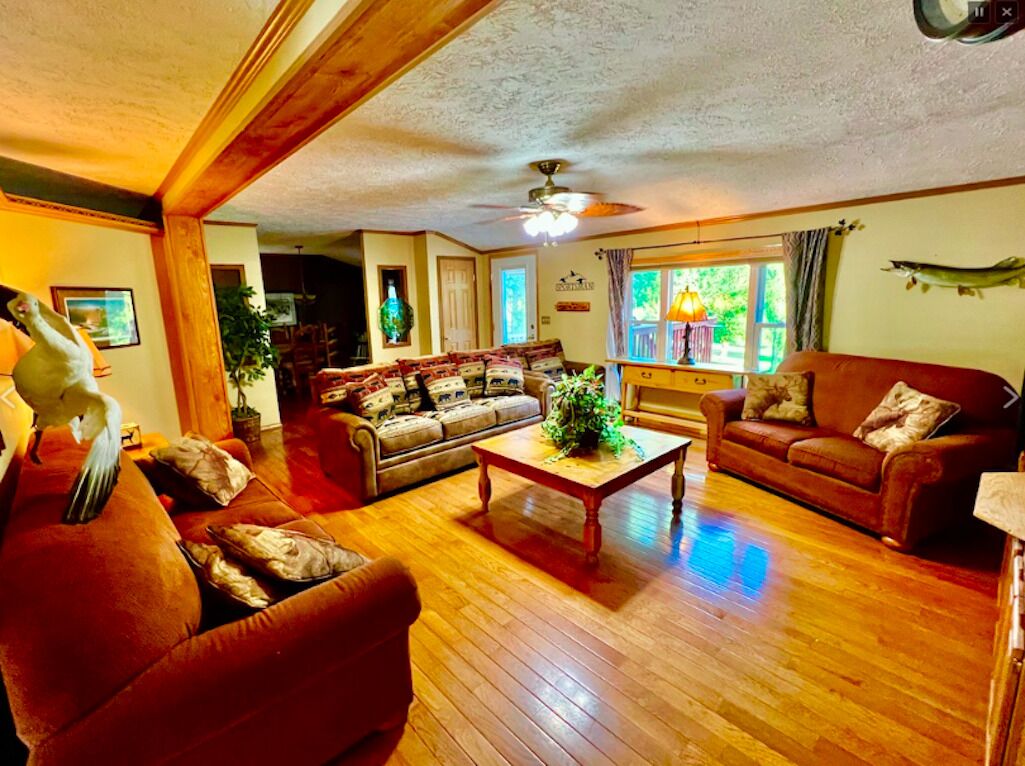 Longview Cabin w/XL Swimming Pond, Waterfalls, & Hot Tub